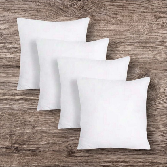 Room Essentials Other - New Room Essentials 4 Pillow‎ Covers White Decorative 16" x 16" New